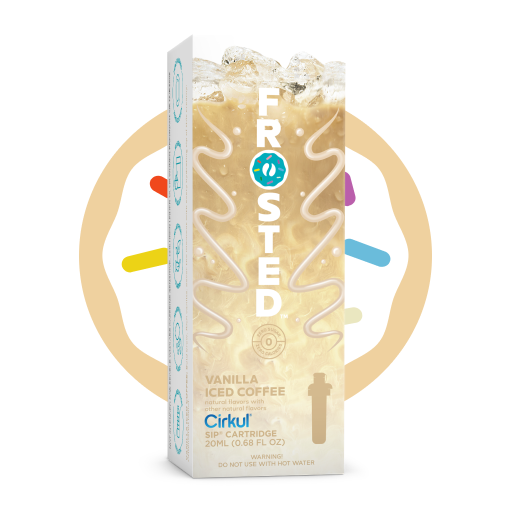 Frosted Vanilla Iced Coffee | Simple Edit