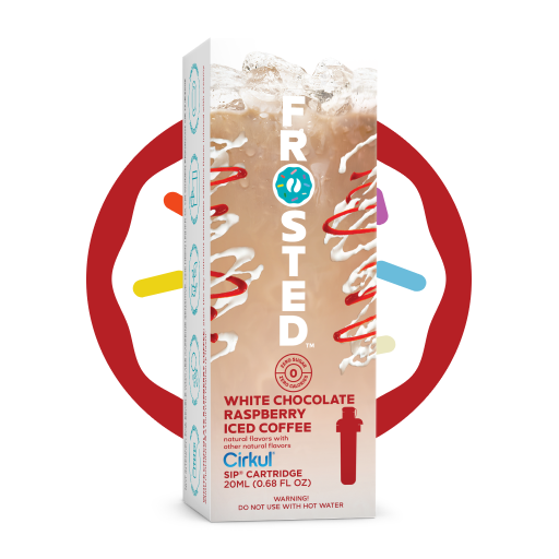 Frosted White Chocolate Raspberry Iced Coffee | Soft Select