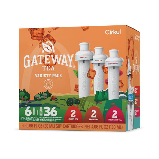 Gateway Tea® 6-Pack Variety Pack | Prime Edit
