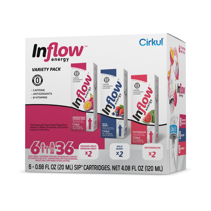 Inflow Energy® 6-Pack Variety Pack | Fresh Choice
