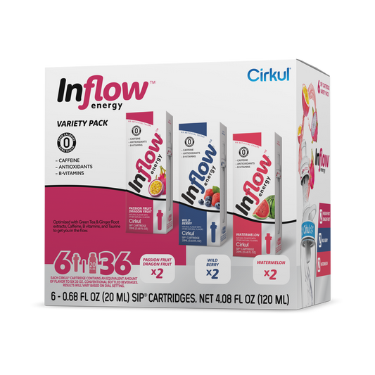 Inflow Energy® 6-Pack Variety Pack | Fresh Choice