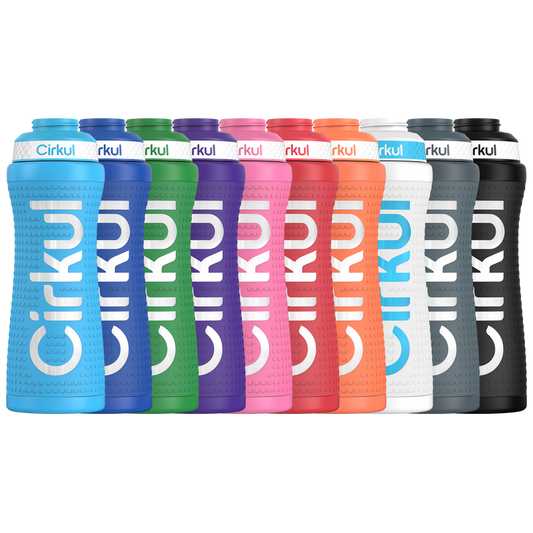 22oz. Grip Stainless Steel Bottle & Sport Lid | Bright Choice