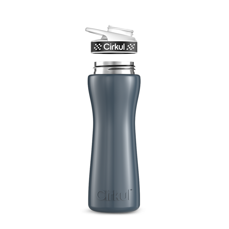 22oz. Stainless Steel Bottle & Comfort Grip Lid | Prime Edit