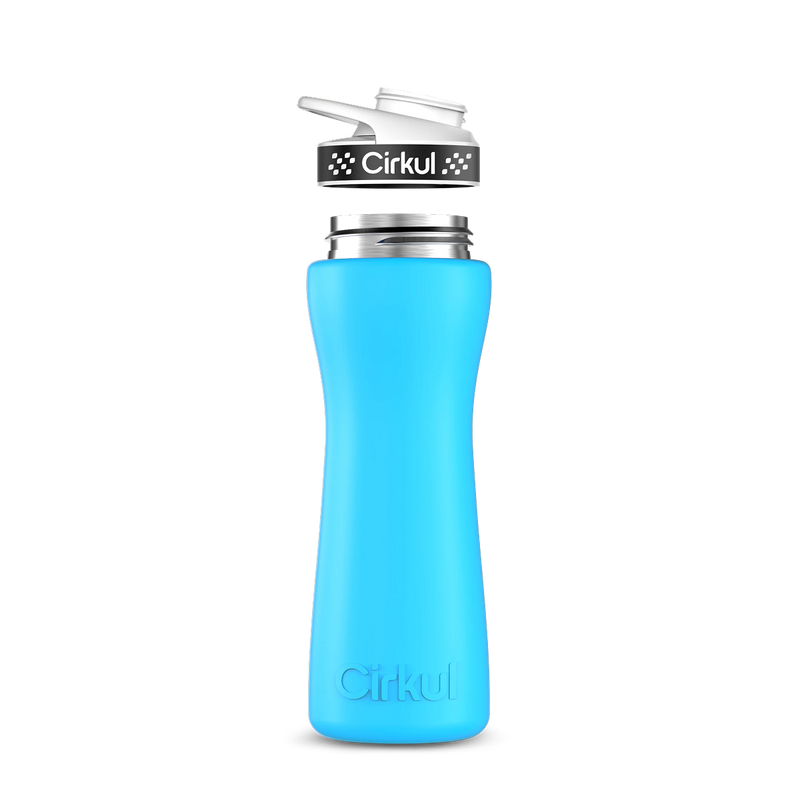 22oz. Stainless Steel Bottle & Comfort Grip Lid | Prime Edit