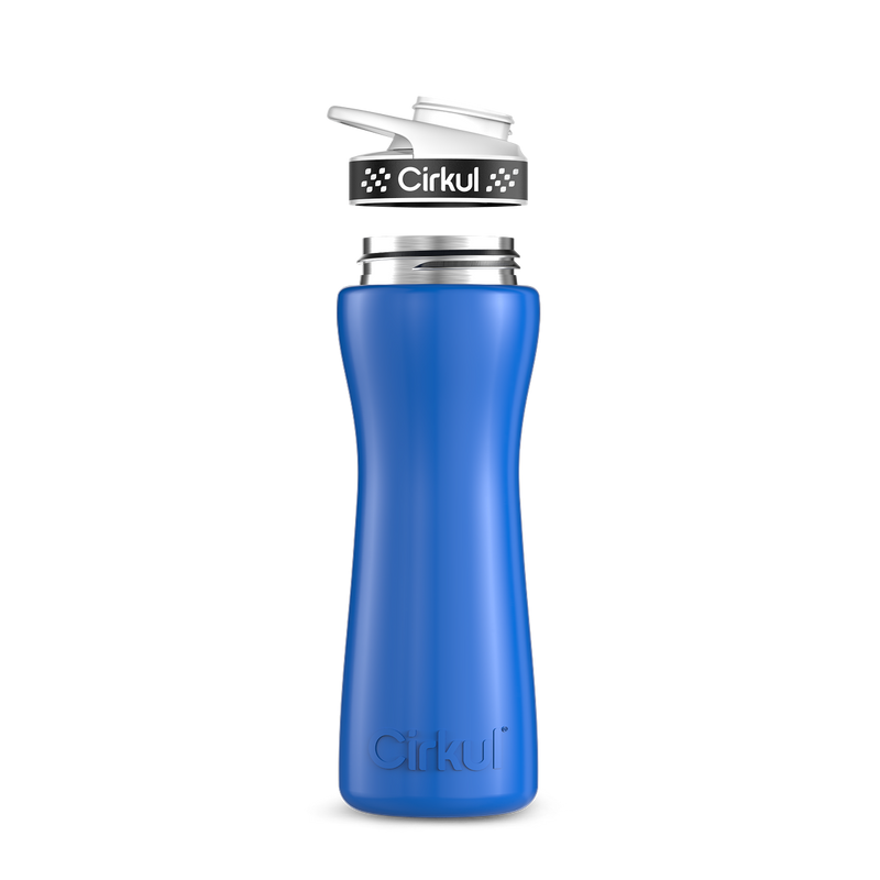 22oz. Stainless Steel Bottle & Comfort Grip Lid | Prime Edit