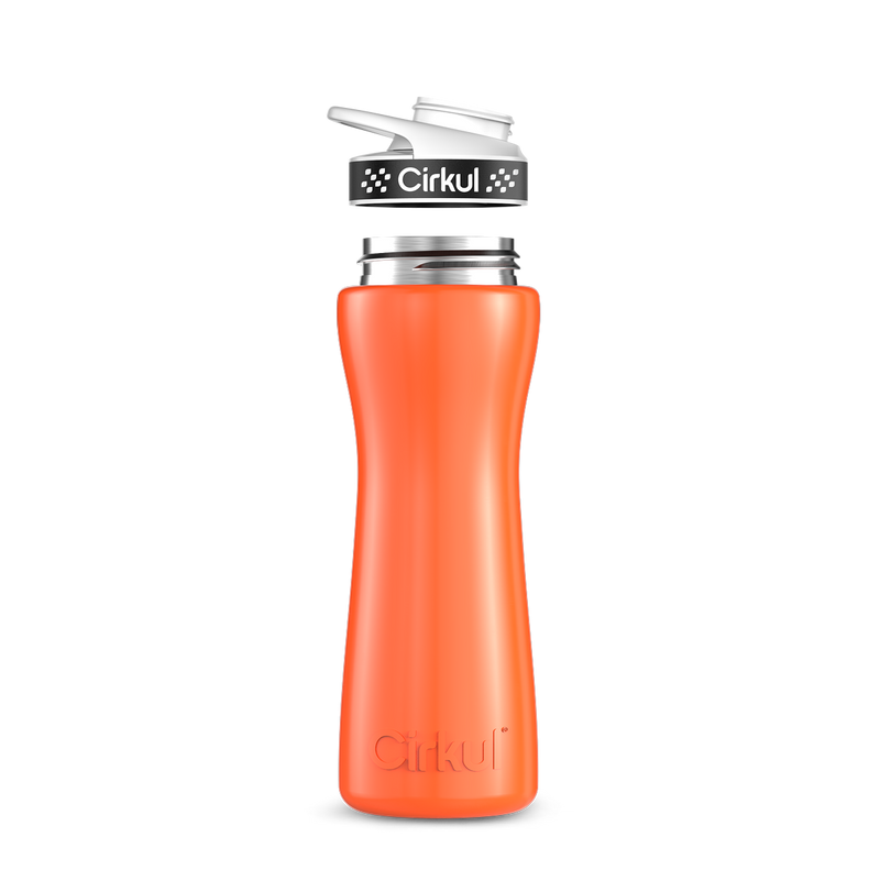 22oz. Stainless Steel Bottle & Comfort Grip Lid | Prime Edit