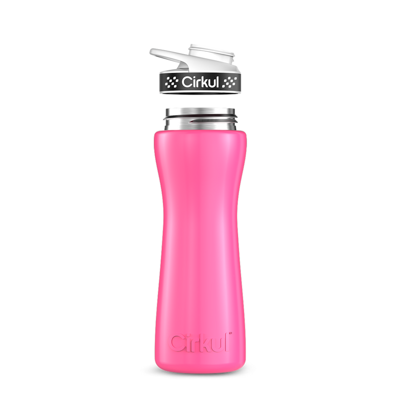 22oz. Stainless Steel Bottle & Comfort Grip Lid | Prime Edit
