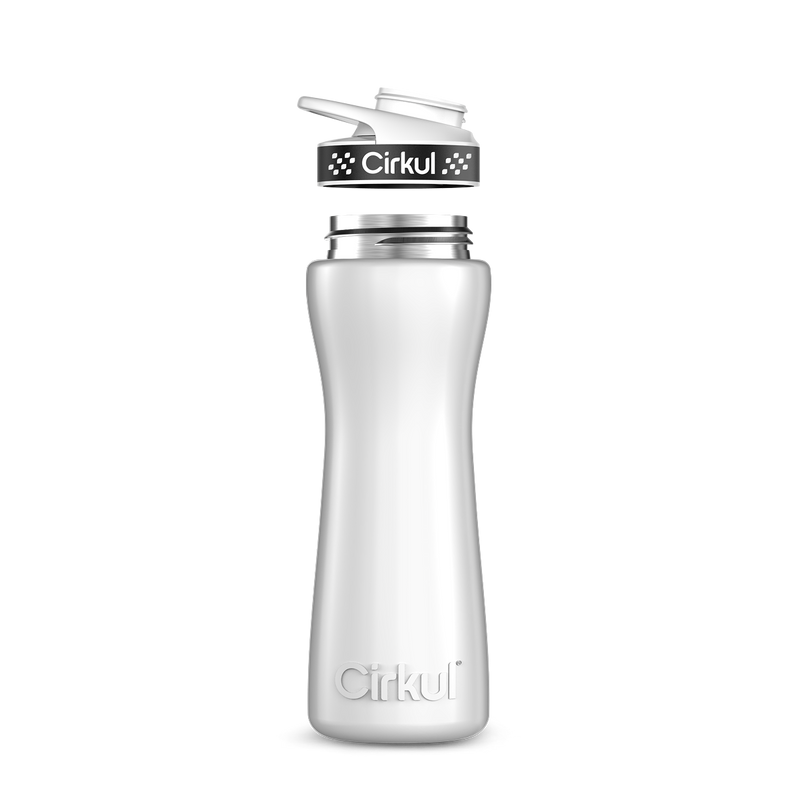 22oz. Stainless Steel Bottle & Comfort Grip Lid | Prime Edit