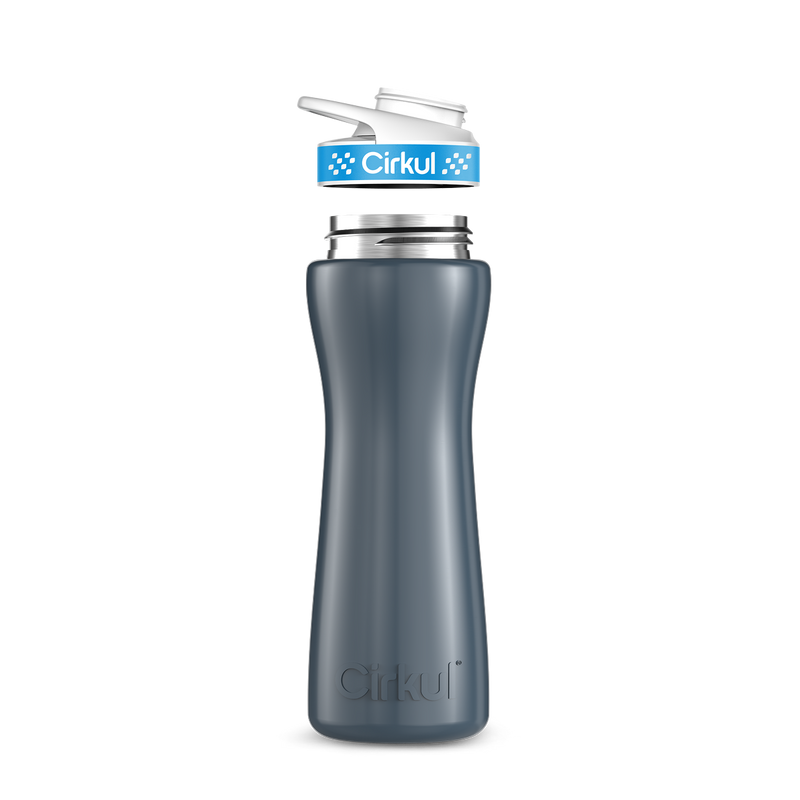 22oz. Stainless Steel Bottle & Comfort Grip Lid | Prime Edit