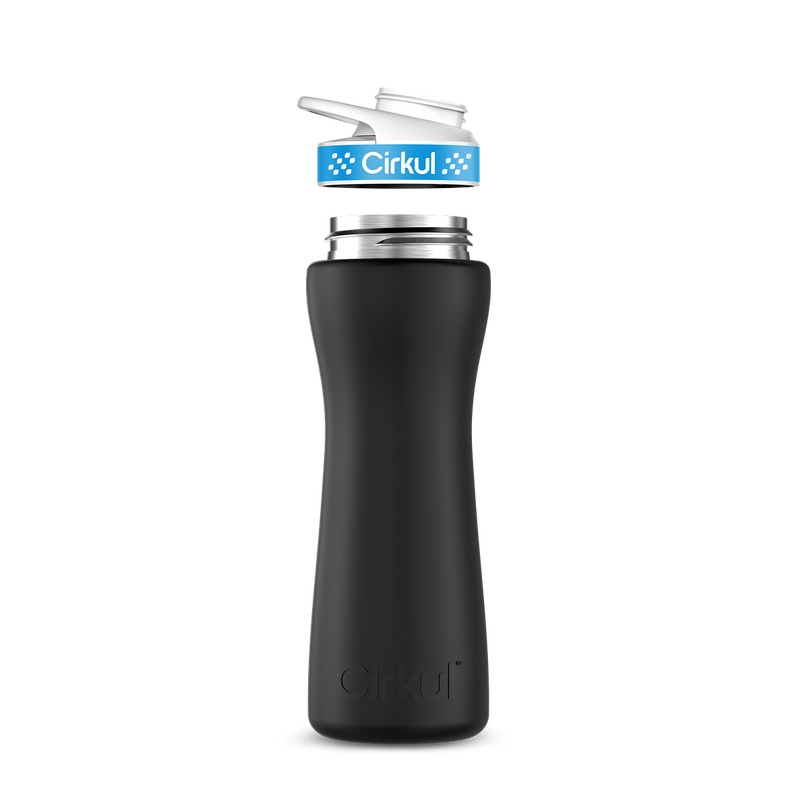 22oz. Stainless Steel Bottle & Comfort Grip Lid | Prime Edit