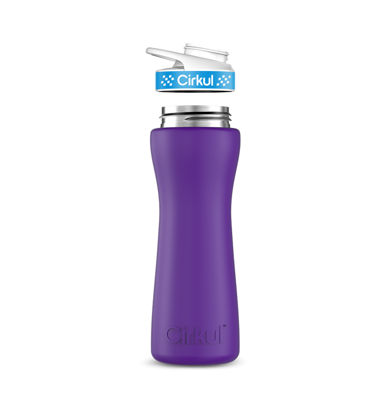 22oz. Stainless Steel Bottle & Comfort Grip Lid | Prime Edit