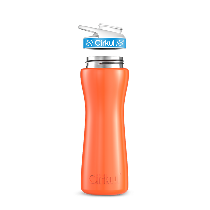 22oz. Stainless Steel Bottle & Comfort Grip Lid | Prime Edit