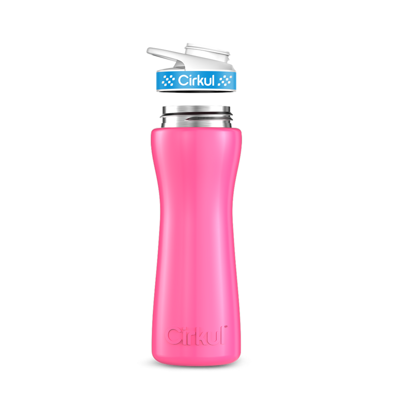 22oz. Stainless Steel Bottle & Comfort Grip Lid | Prime Edit