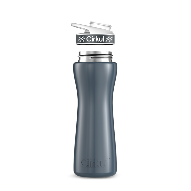 22oz. Stainless Steel Bottle & Comfort Grip Lid | Prime Edit