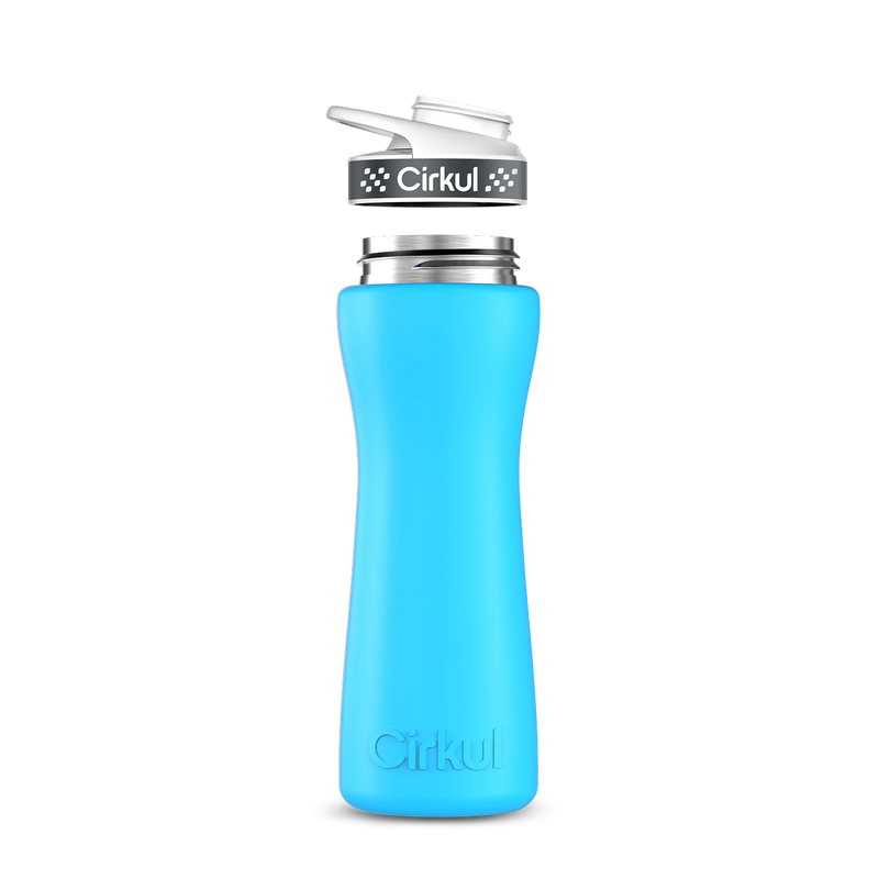 22oz. Stainless Steel Bottle & Comfort Grip Lid | Prime Edit