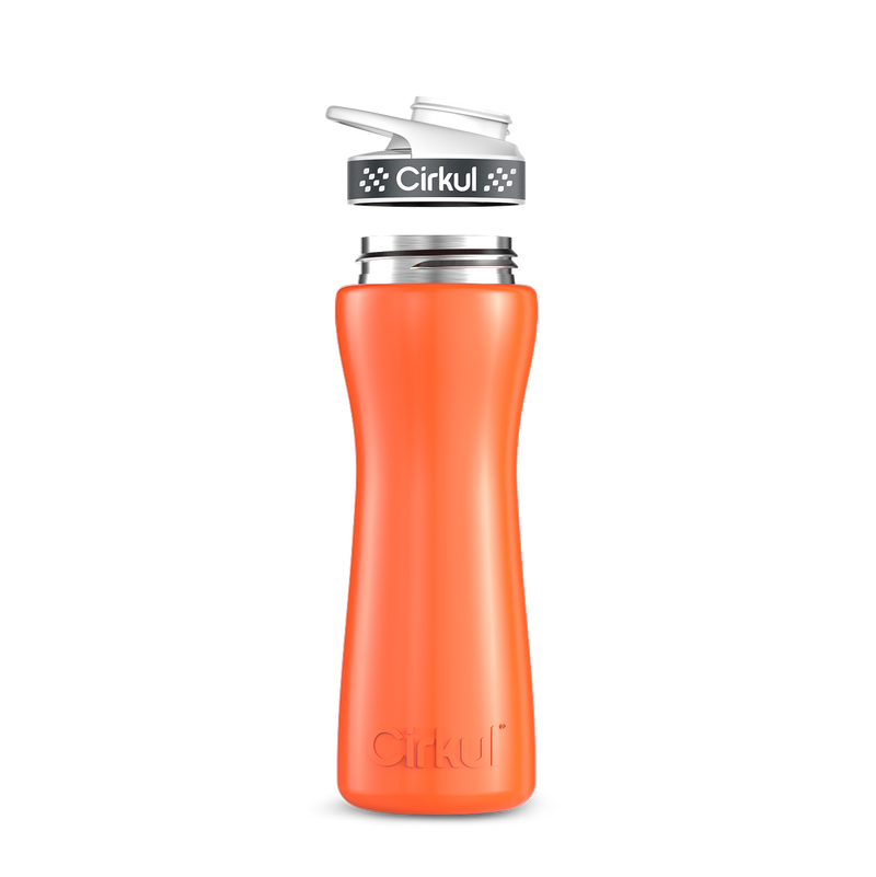 22oz. Stainless Steel Bottle & Comfort Grip Lid | Prime Edit