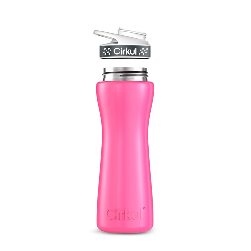 22oz. Stainless Steel Bottle & Comfort Grip Lid | Prime Edit