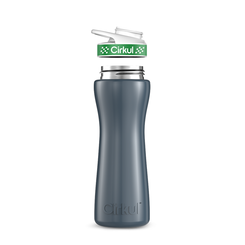 22oz. Stainless Steel Bottle & Comfort Grip Lid | Prime Edit