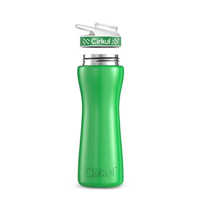 22oz. Stainless Steel Bottle & Comfort Grip Lid | Prime Edit