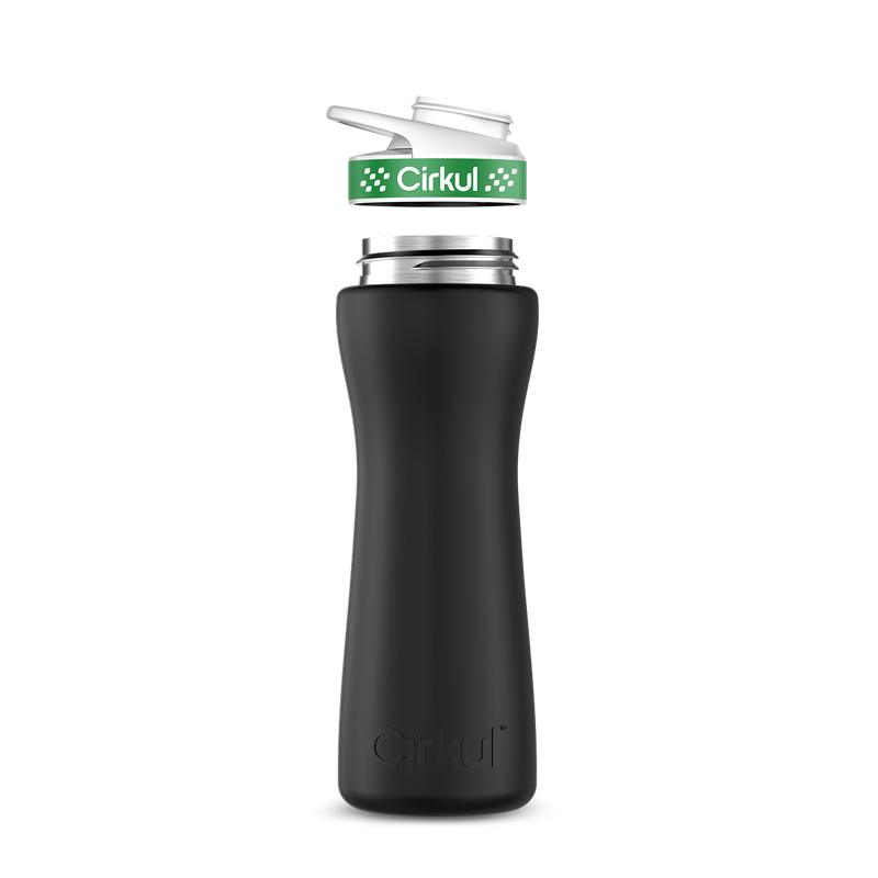 22oz. Stainless Steel Bottle & Comfort Grip Lid | Prime Edit