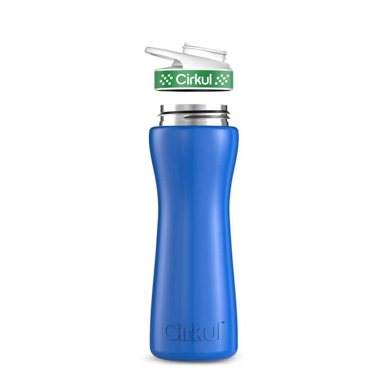 22oz. Stainless Steel Bottle & Comfort Grip Lid | Prime Edit