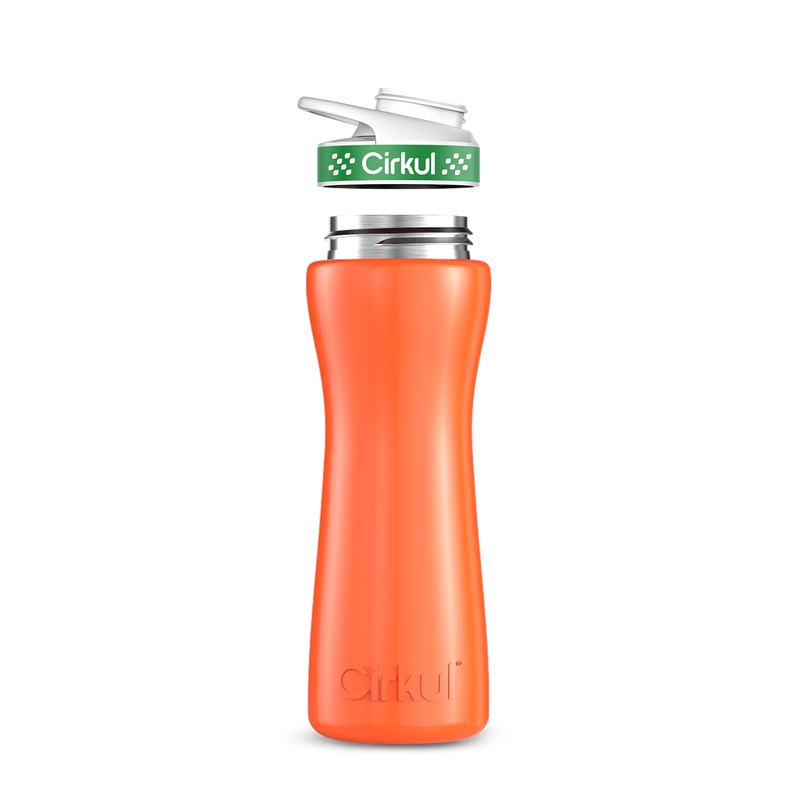 22oz. Stainless Steel Bottle & Comfort Grip Lid | Prime Edit