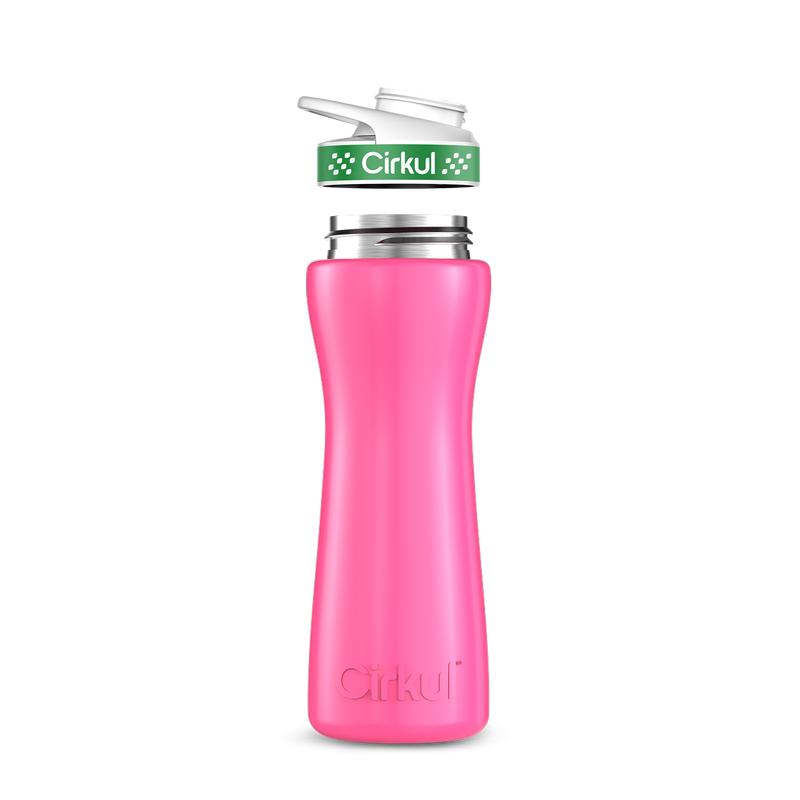 22oz. Stainless Steel Bottle & Comfort Grip Lid | Prime Edit