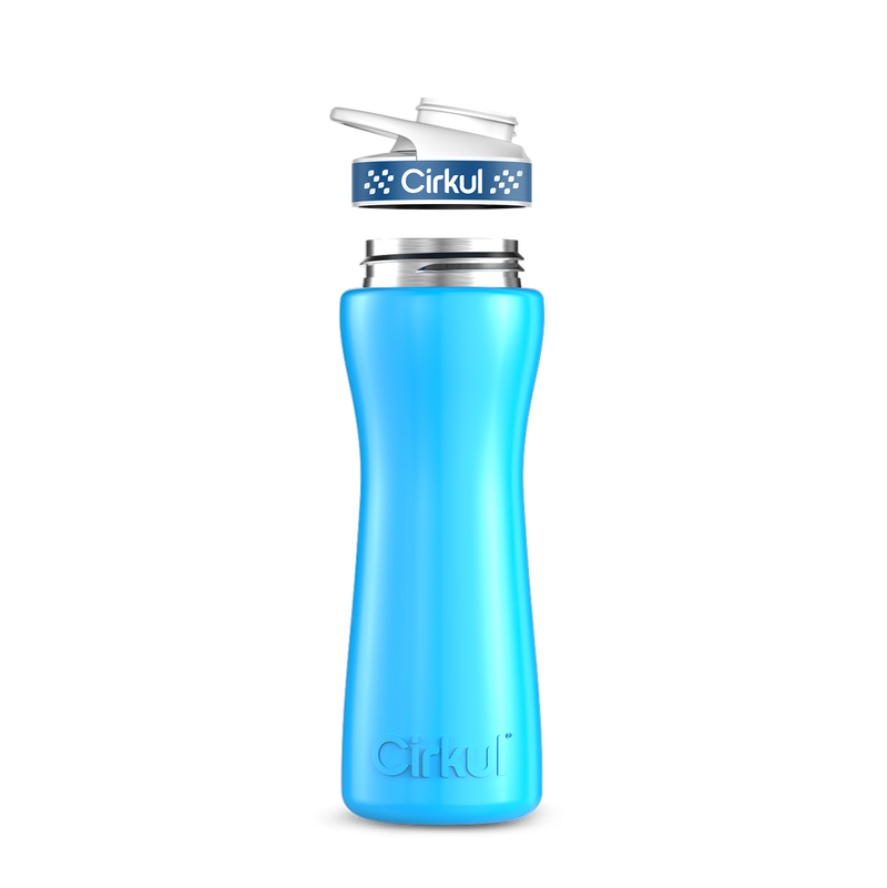 22oz. Stainless Steel Bottle & Comfort Grip Lid | Prime Edit