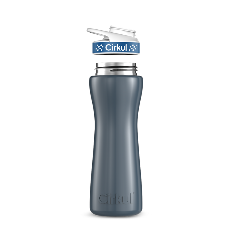 22oz. Stainless Steel Bottle & Comfort Grip Lid | Prime Edit
