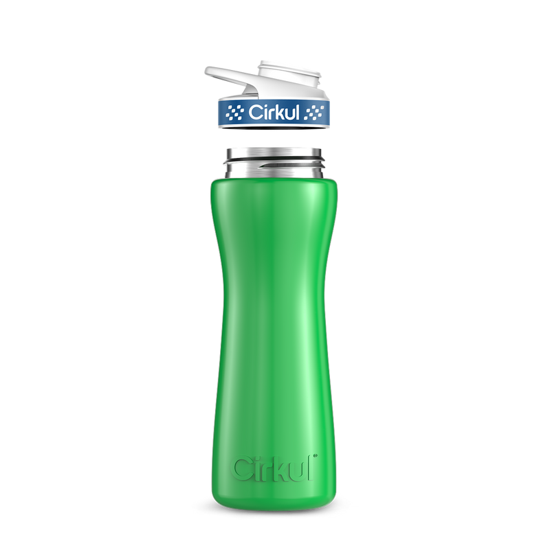 22oz. Stainless Steel Bottle & Comfort Grip Lid | Prime Edit