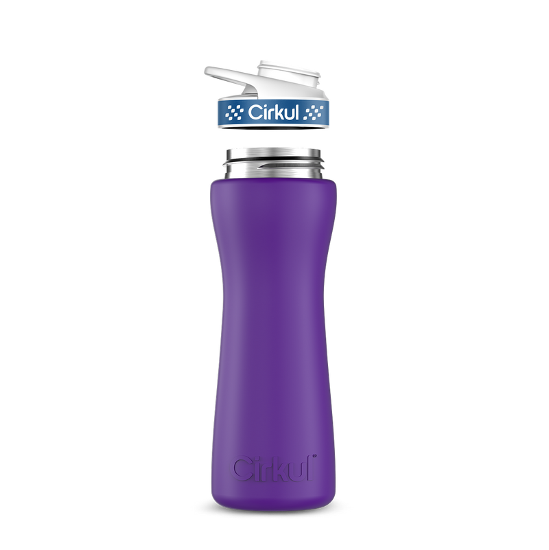 22oz. Stainless Steel Bottle & Comfort Grip Lid | Prime Edit