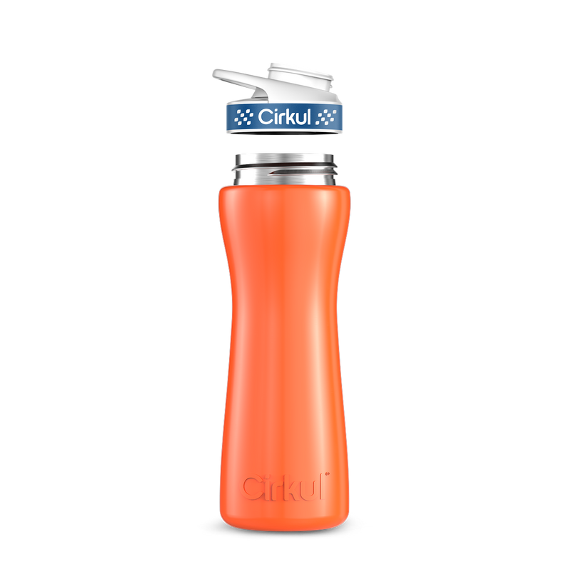 22oz. Stainless Steel Bottle & Comfort Grip Lid | Prime Edit