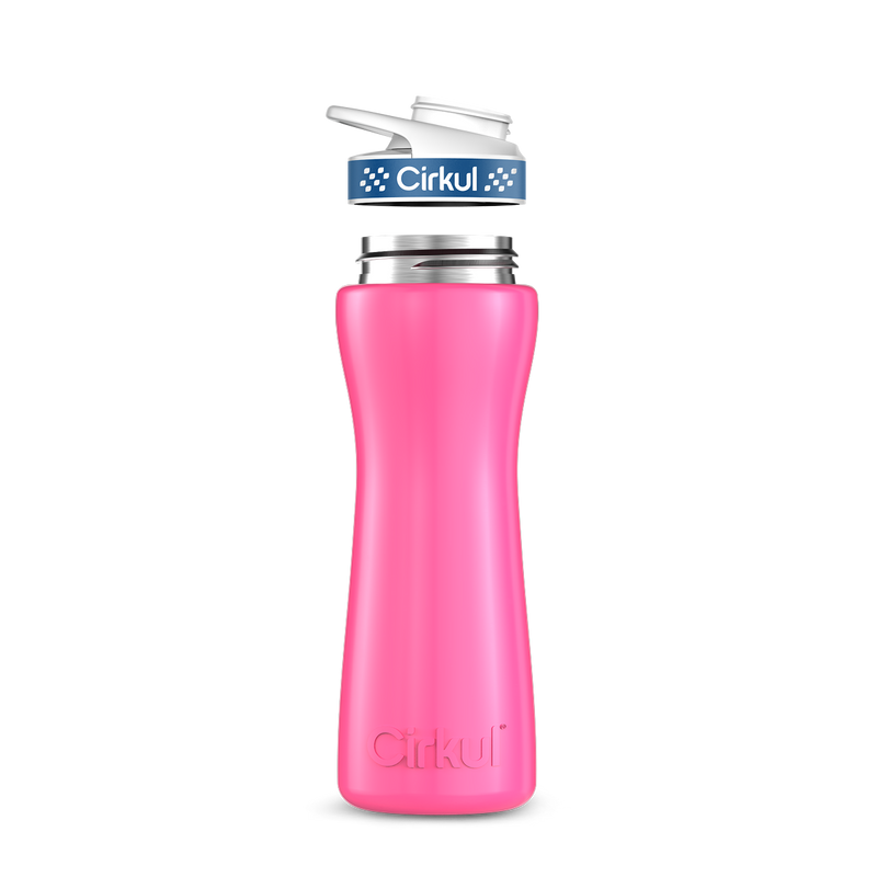 22oz. Stainless Steel Bottle & Comfort Grip Lid | Prime Edit