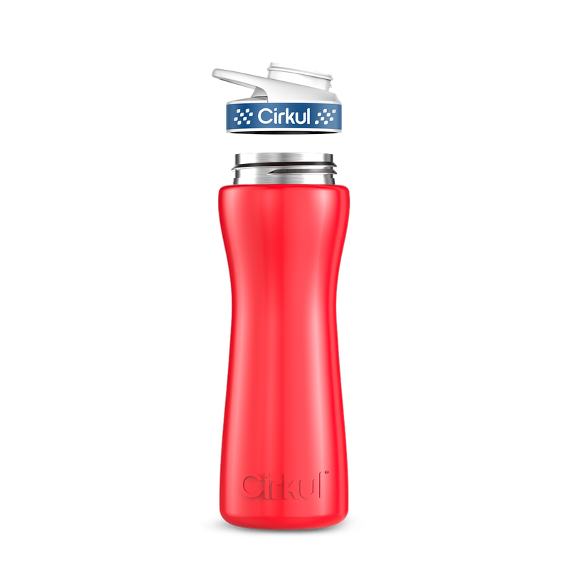 22oz. Stainless Steel Bottle & Comfort Grip Lid | Prime Edit