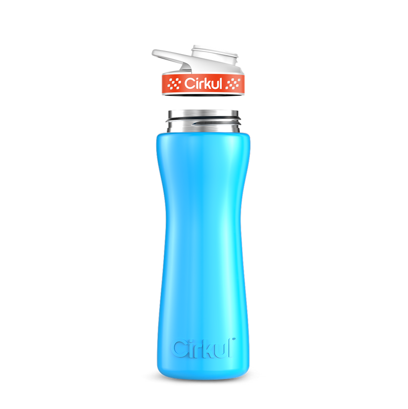 22oz. Stainless Steel Bottle & Comfort Grip Lid | Prime Edit