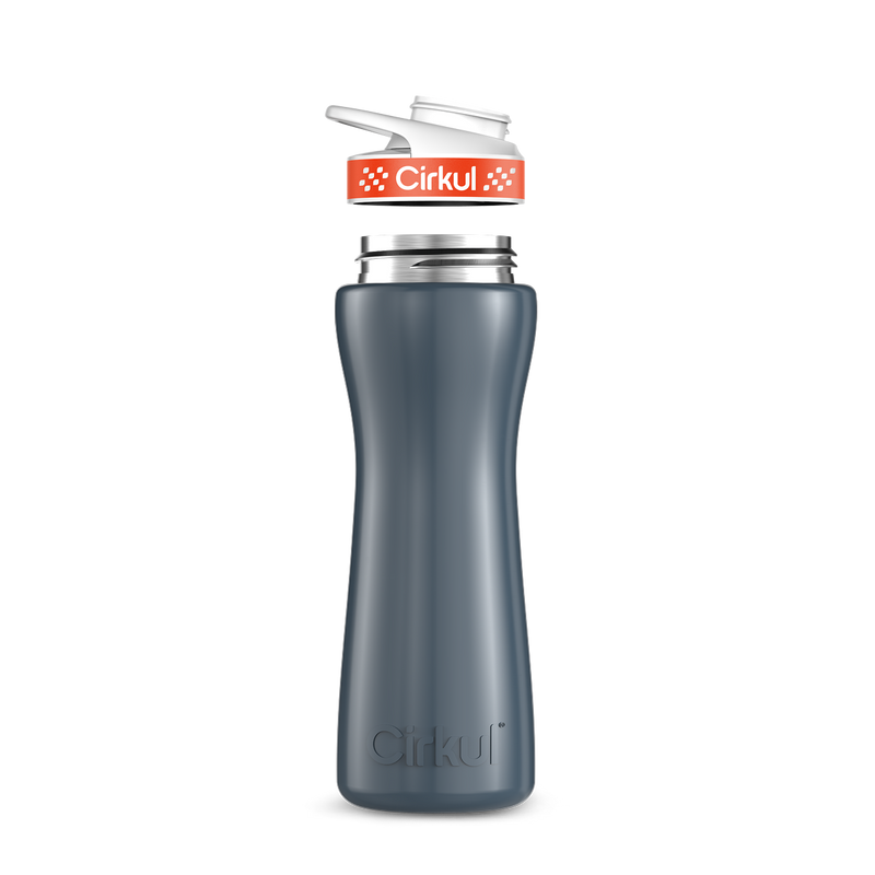 22oz. Stainless Steel Bottle & Comfort Grip Lid | Prime Edit