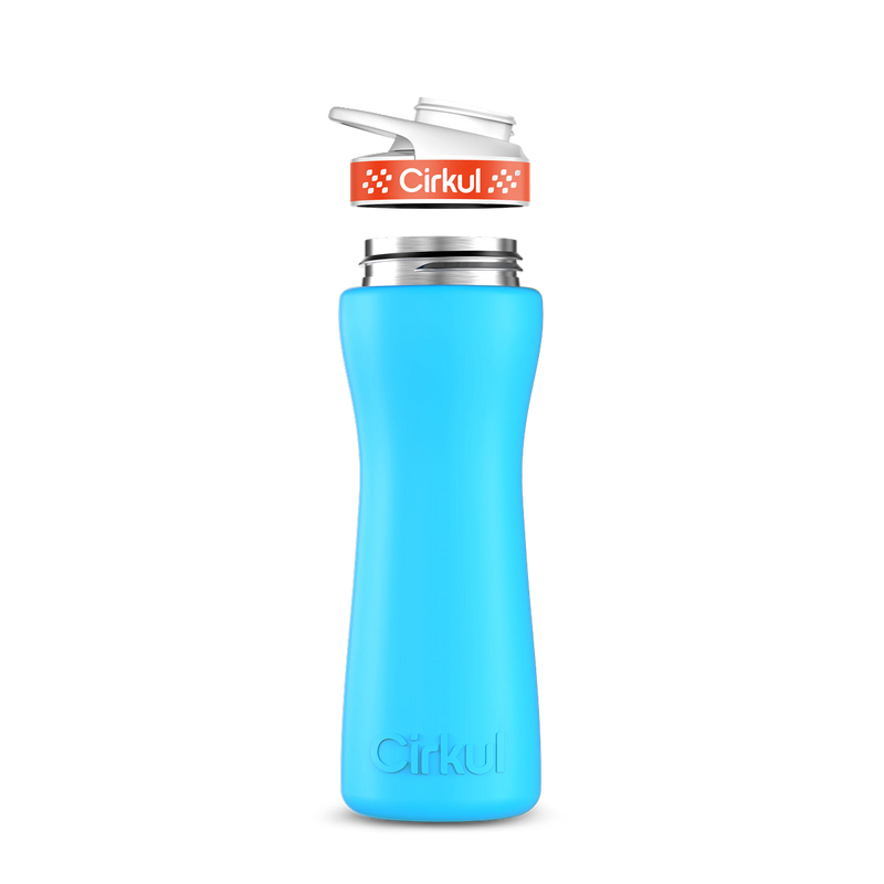 22oz. Stainless Steel Bottle & Comfort Grip Lid | Prime Edit
