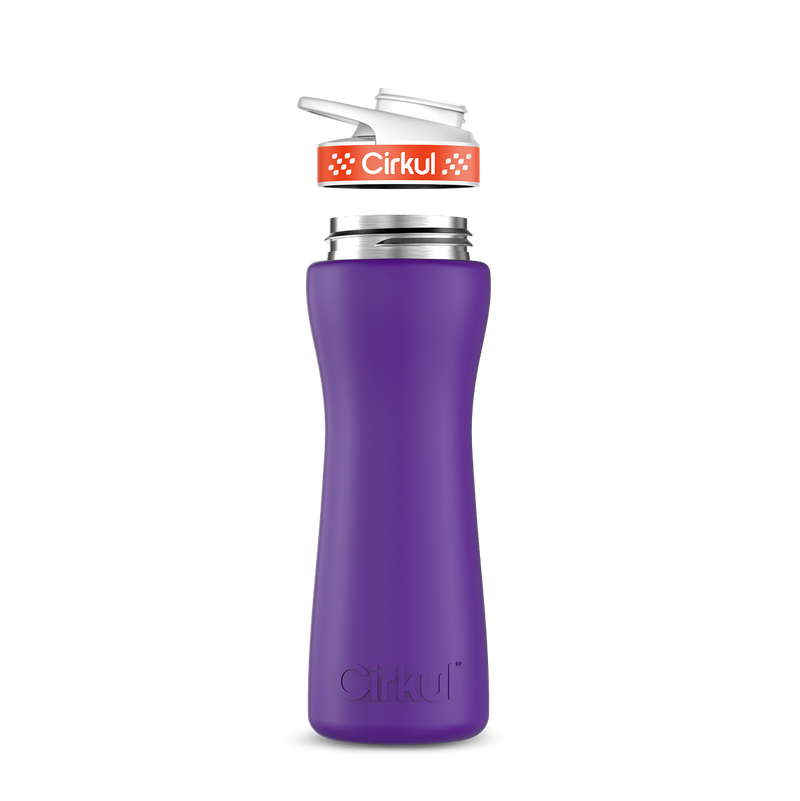 22oz. Stainless Steel Bottle & Comfort Grip Lid | Prime Edit