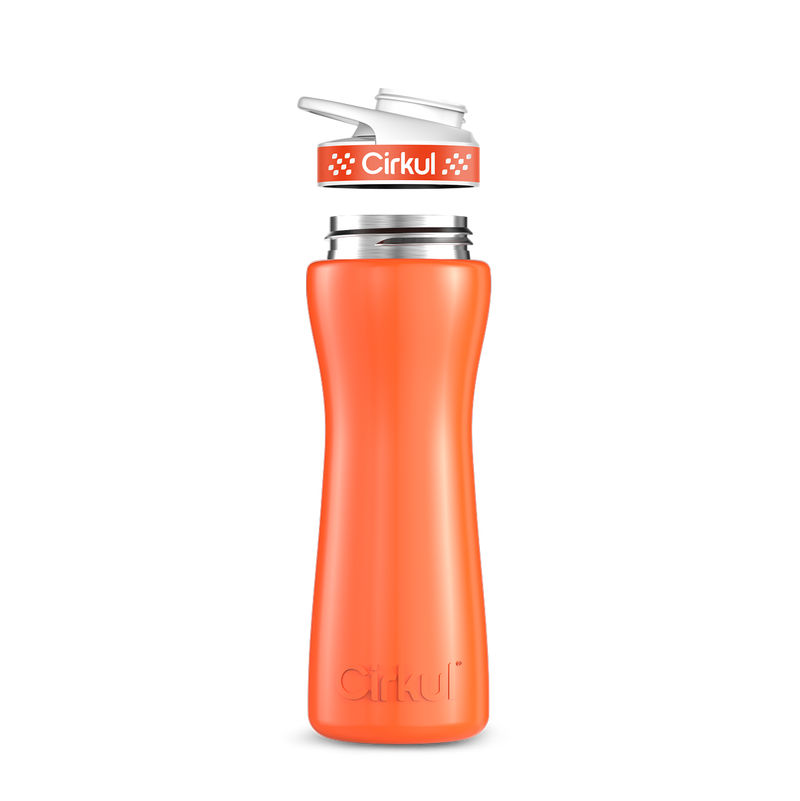 22oz. Stainless Steel Bottle & Comfort Grip Lid | Prime Edit