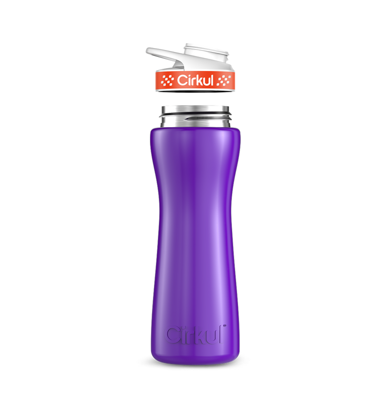 22oz. Stainless Steel Bottle & Comfort Grip Lid | Prime Edit