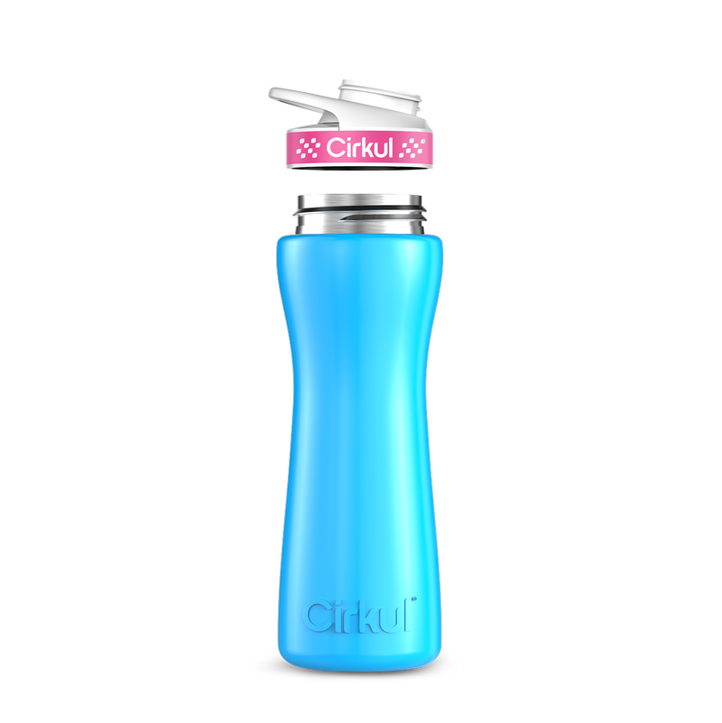 22oz. Stainless Steel Bottle & Comfort Grip Lid | Prime Edit
