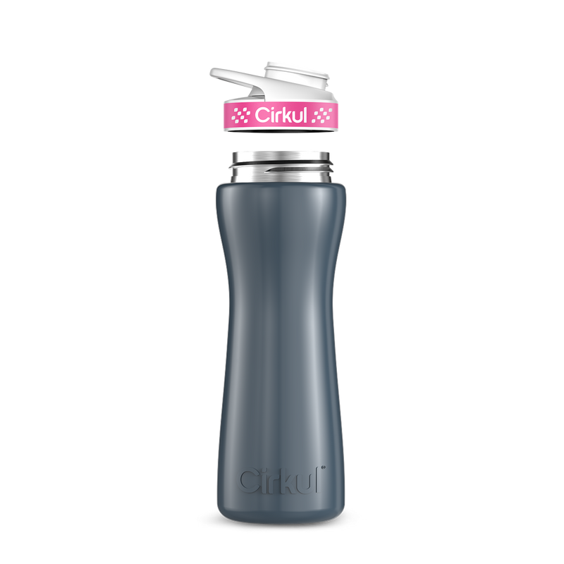 22oz. Stainless Steel Bottle & Comfort Grip Lid | Prime Edit
