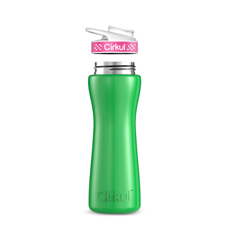 22oz. Stainless Steel Bottle & Comfort Grip Lid | Prime Edit