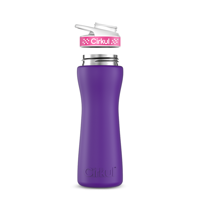 22oz. Stainless Steel Bottle & Comfort Grip Lid | Prime Edit