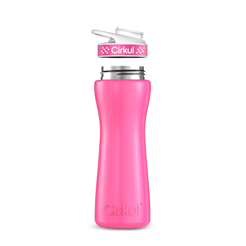 22oz. Stainless Steel Bottle & Comfort Grip Lid | Prime Edit