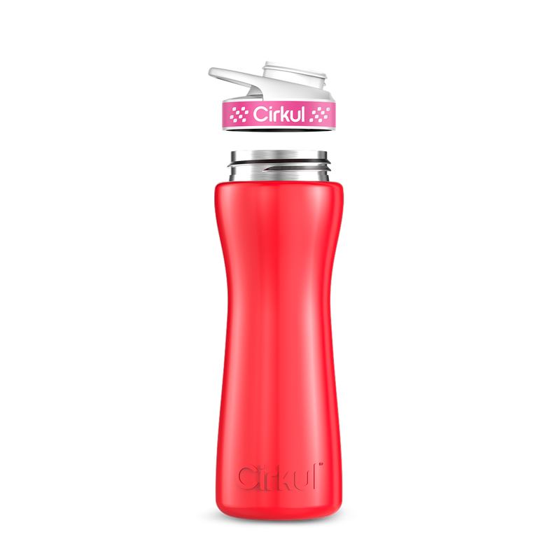 22oz. Stainless Steel Bottle & Comfort Grip Lid | Prime Edit