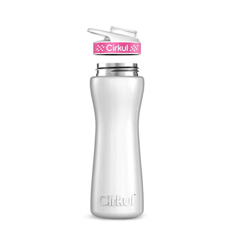 22oz. Stainless Steel Bottle & Comfort Grip Lid | Prime Edit