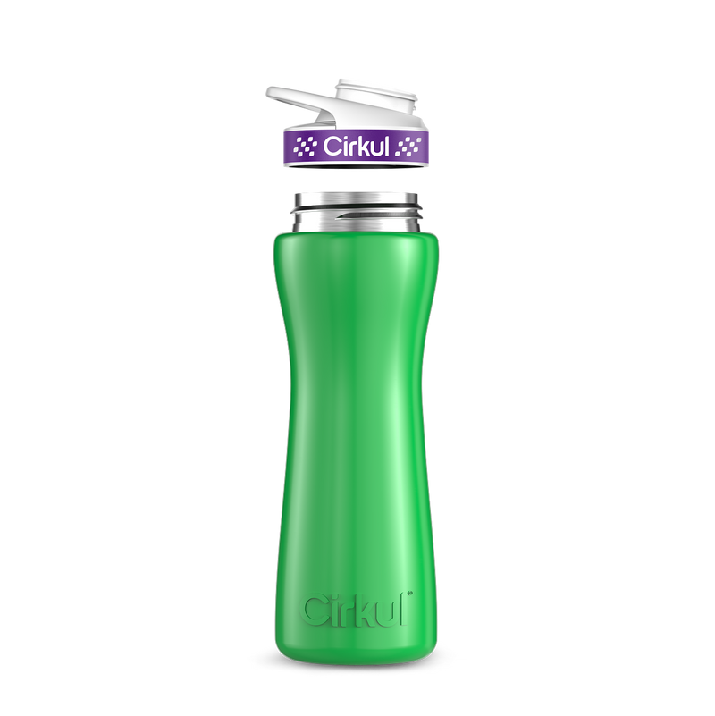 22oz. Stainless Steel Bottle & Comfort Grip Lid | Prime Edit