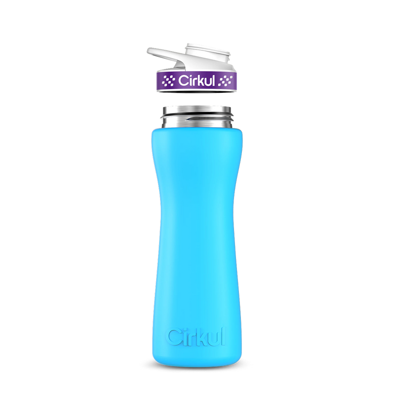 22oz. Stainless Steel Bottle & Comfort Grip Lid | Prime Edit