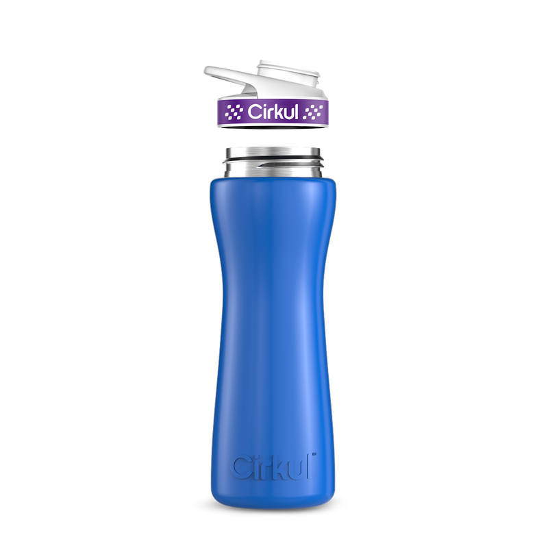 22oz. Stainless Steel Bottle & Comfort Grip Lid | Prime Edit
